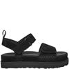 UGG WOMENS ANKLE STRAP SANDAL - BLACK